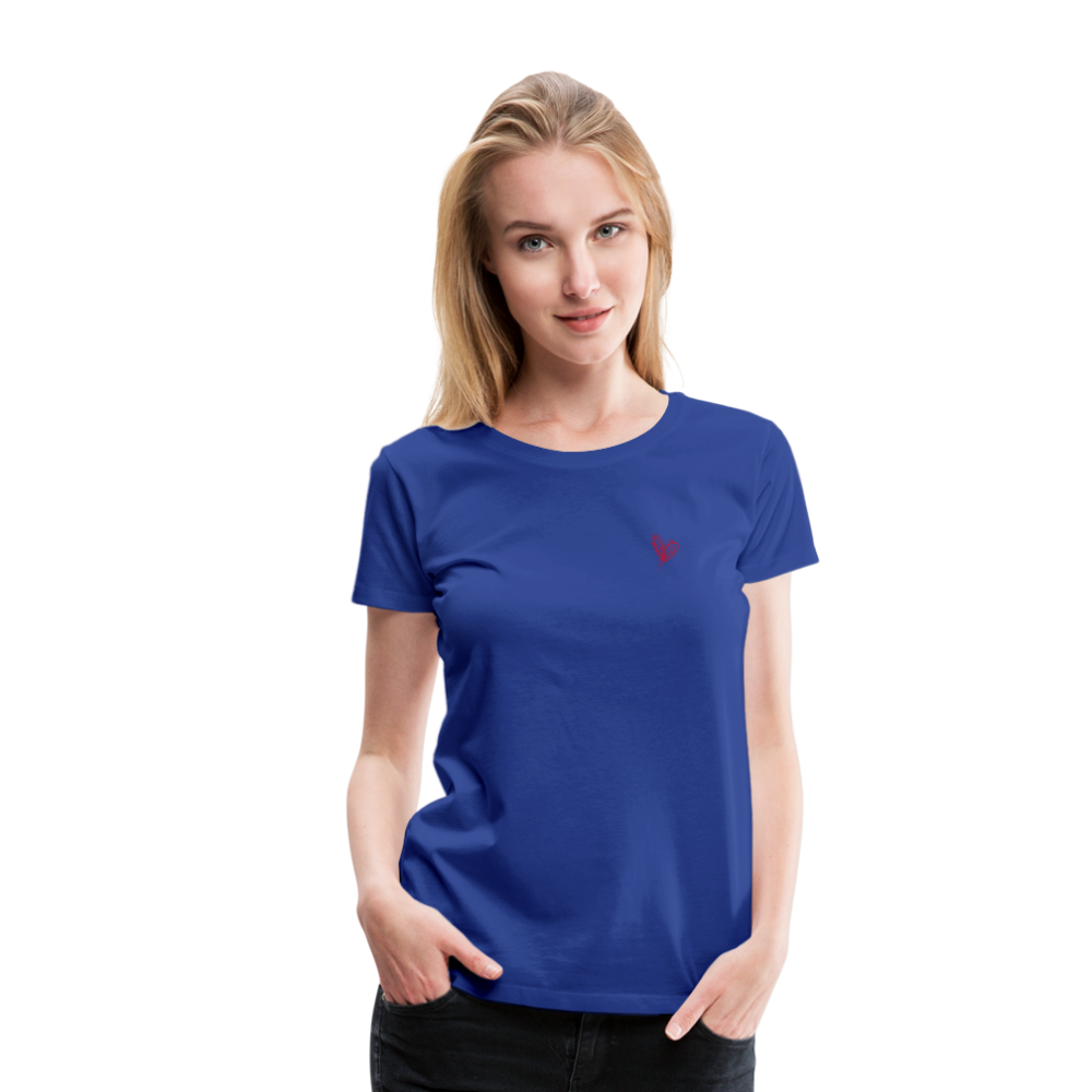 Maglietta Premium da donna | Spreadshirt | Collect Hearts - blue royal