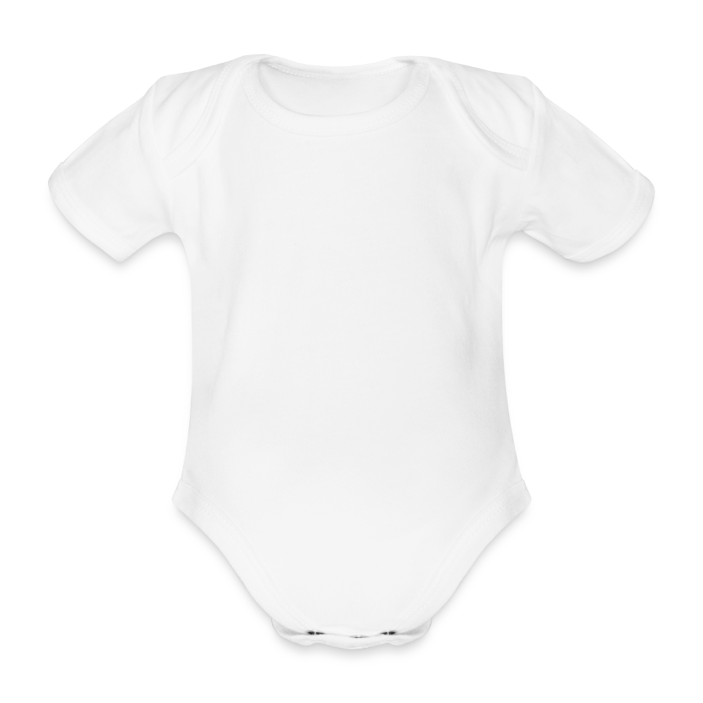 Body ecologico per neonato a manica corta | Spreadshirt - bianco