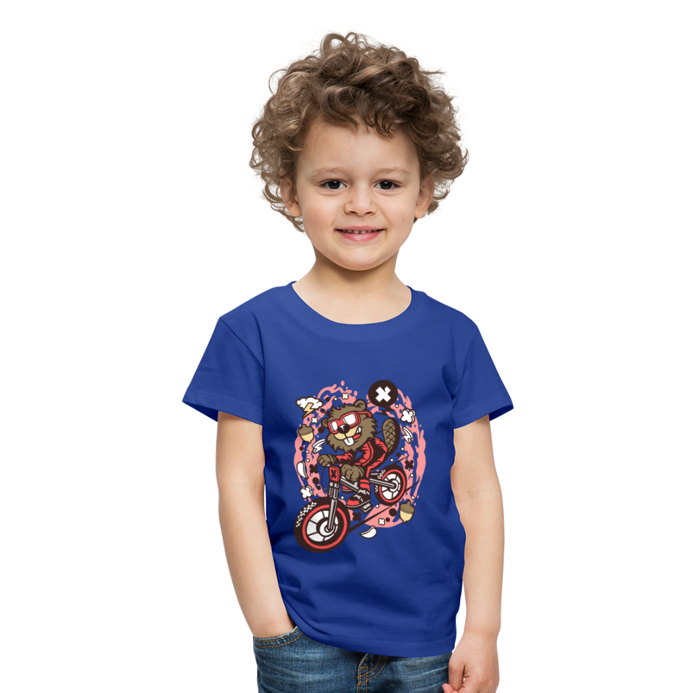 Maglietta Premium per bambini | Spreadshirt | Beaver Downhill - blue royal