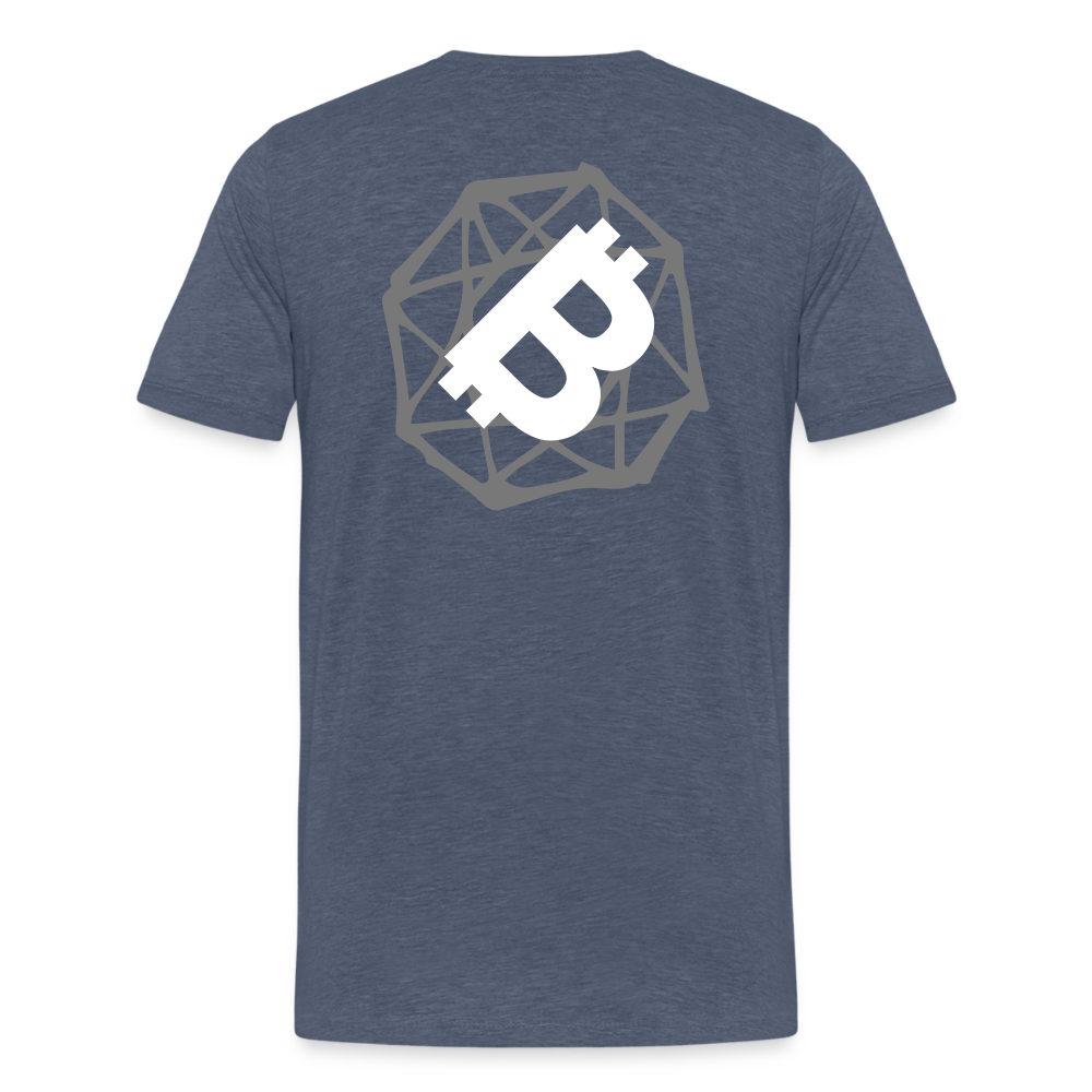 Maglietta Premium da uomo | Spreadshirt | BTC#1 - bluastro