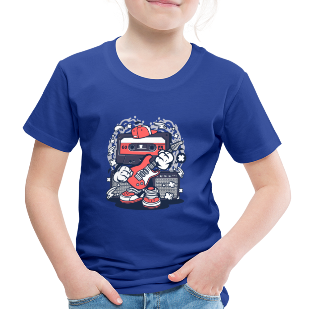 Maglietta Premium per bambini | Spreadshirt | Cassette Rockstar - blue royal