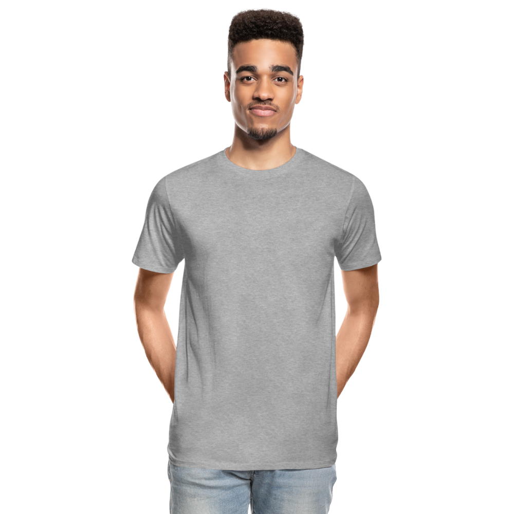 Maglietta ecologica premium da uomo | Spreadshirt - grigio melange