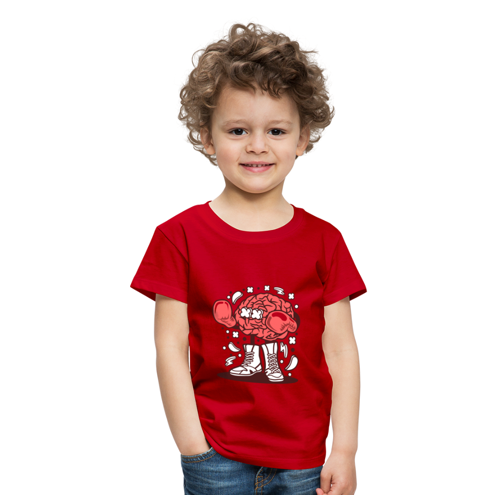 Maglietta Premium per bambini | Spreadshirt | Brain Boxer - rosso