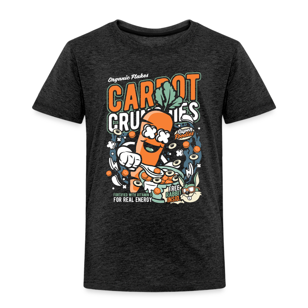 Maglietta Premium per bambini | Spreadshirt | Carrot Crunchies - antracite