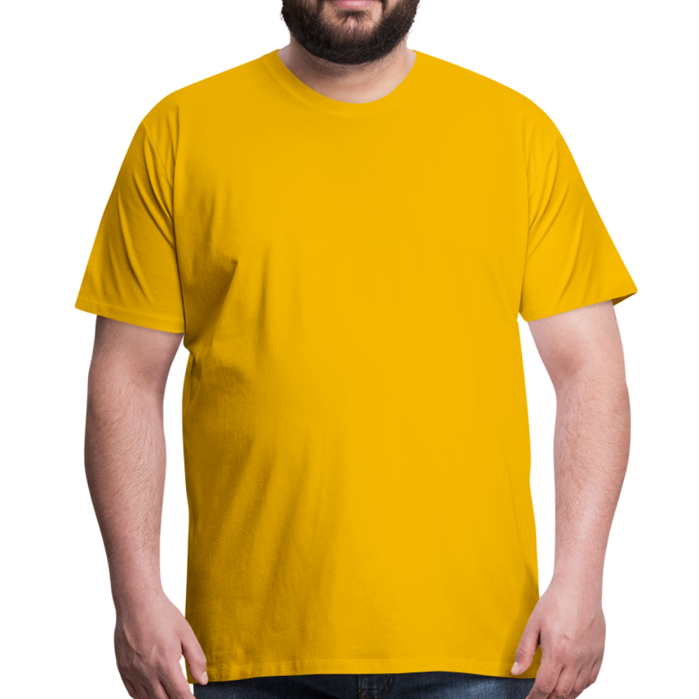 Maglietta Premium da uomo | Spreadshirt - giallo sole