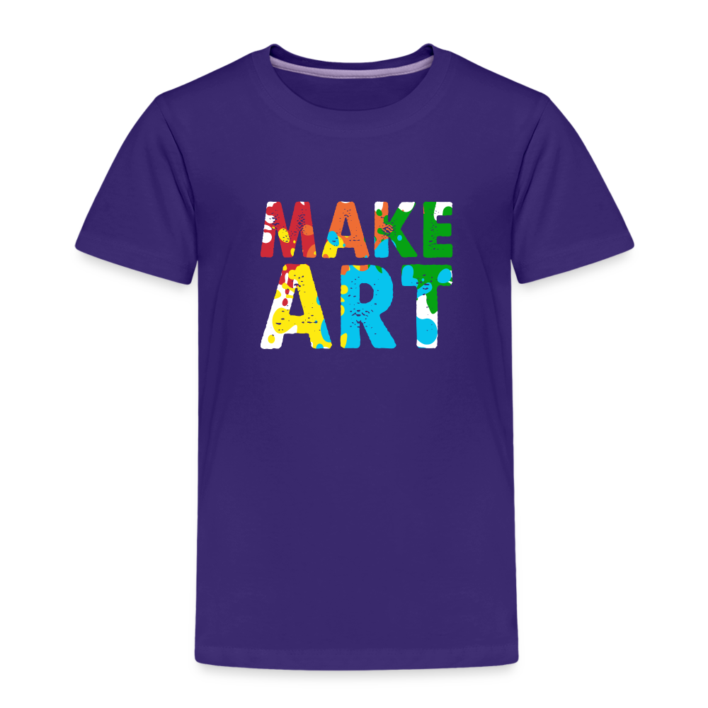 Maglietta Premium per bambini | Spreadshirt | Make Art - viola