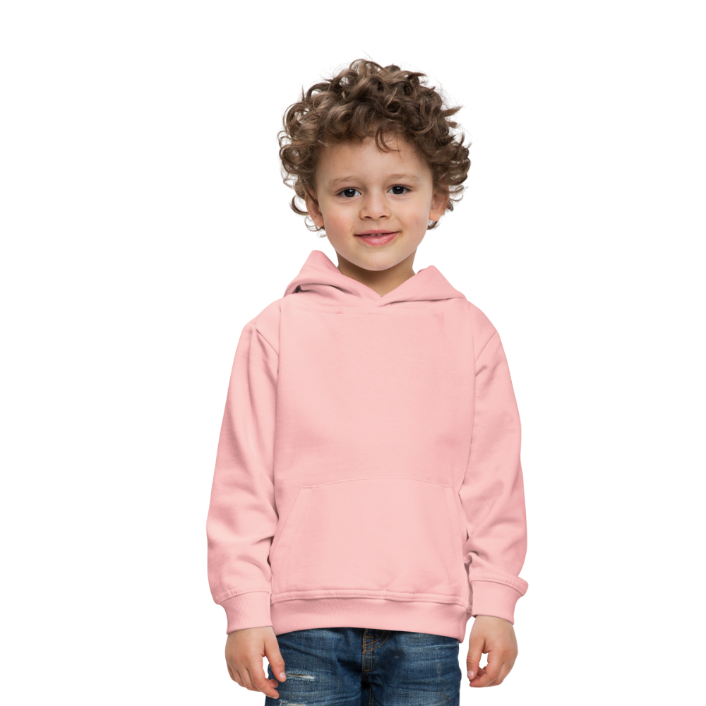 Felpa con cappuccio Premium per bambini | Personalizzabile - rosa cristal