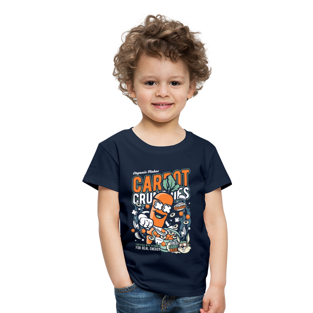 Maglietta Premium per bambini | Spreadshirt | Carrot Crunchies - navy