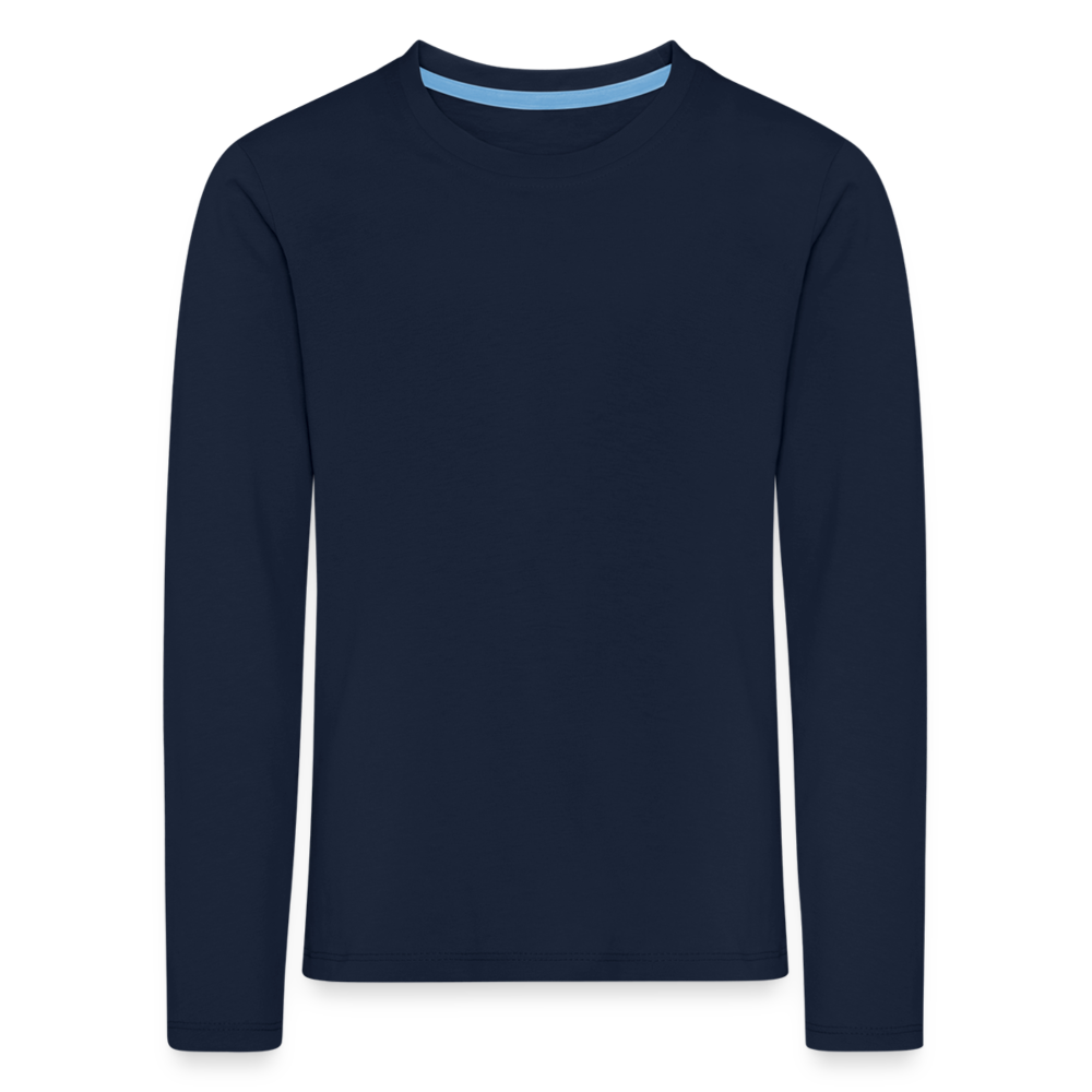 Maglietta Premium a manica lunga per bambini | Spreadshirt - navy