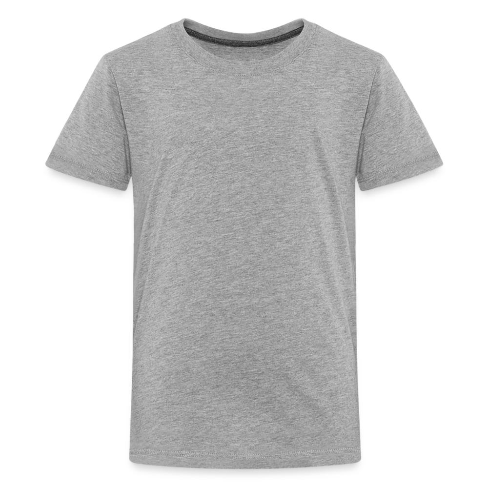 Maglietta Premium per ragazzi | Spreadshirt - grigio melange