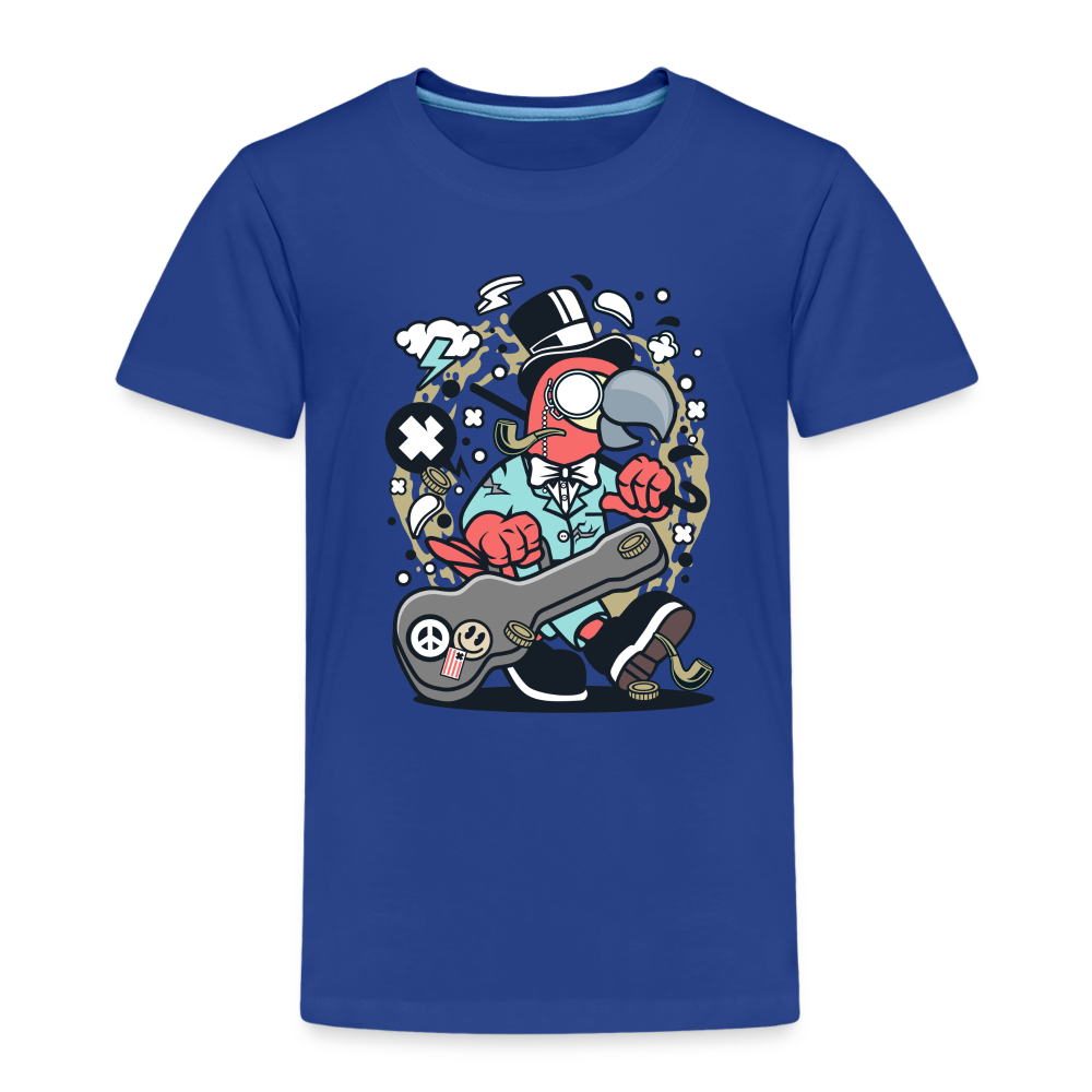 Maglietta Premium per bambini | Spreadshirt | Bird Guitarist - blue royal