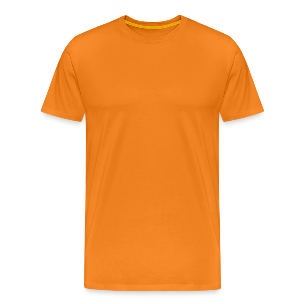 Maglietta Premium da uomo | Spreadshirt - arancione