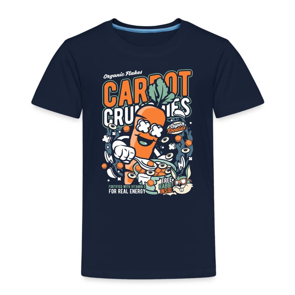 Maglietta Premium per bambini | Spreadshirt | Carrot Crunchies - navy