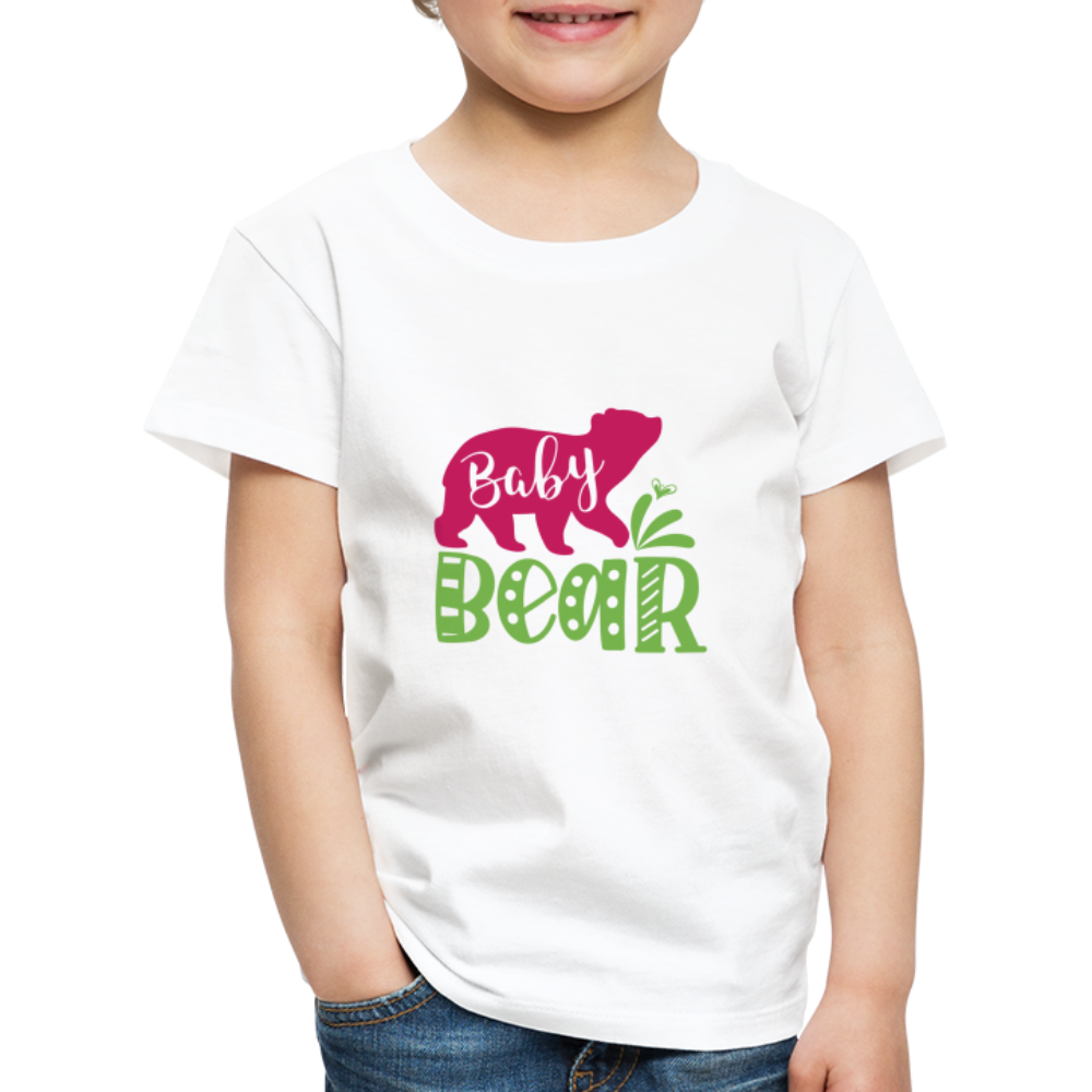 Maglietta Premium per bambini | Spreadshirt | Baby Bear - bianco