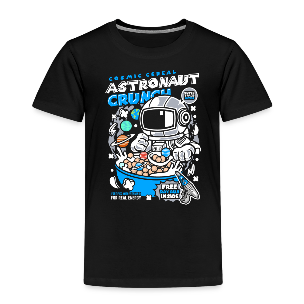 Maglietta Premium per bambini | Astronaut Crunch - nero