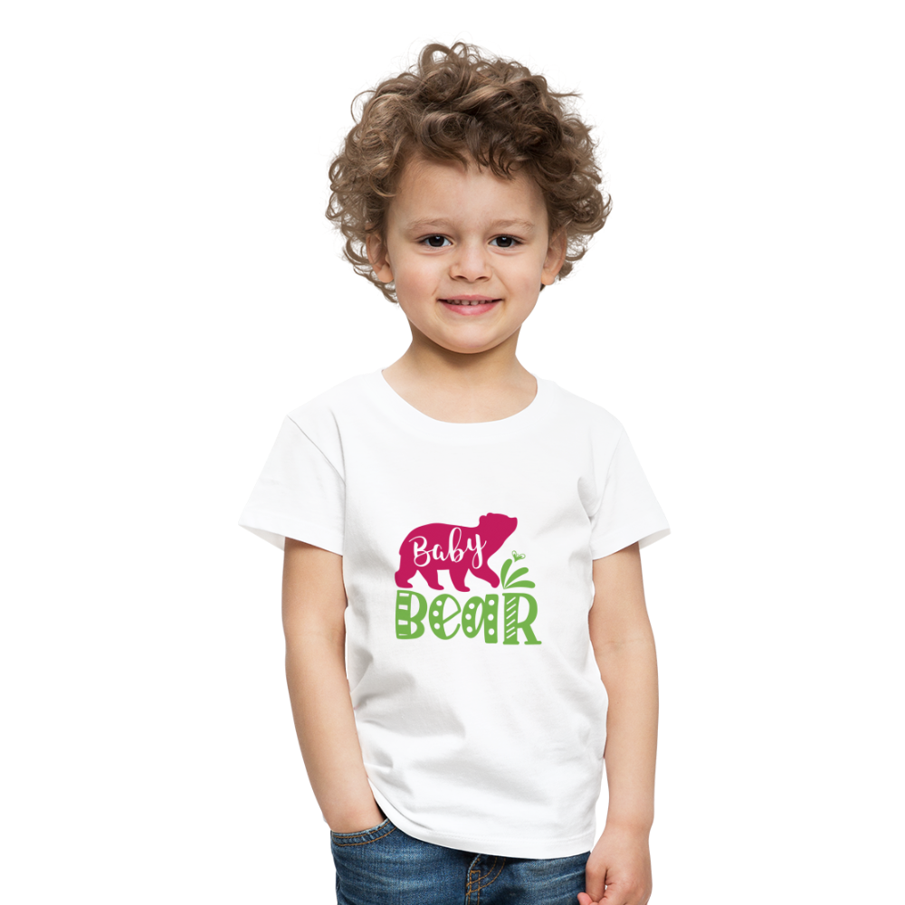 Maglietta Premium per bambini | Spreadshirt | Baby Bear - bianco