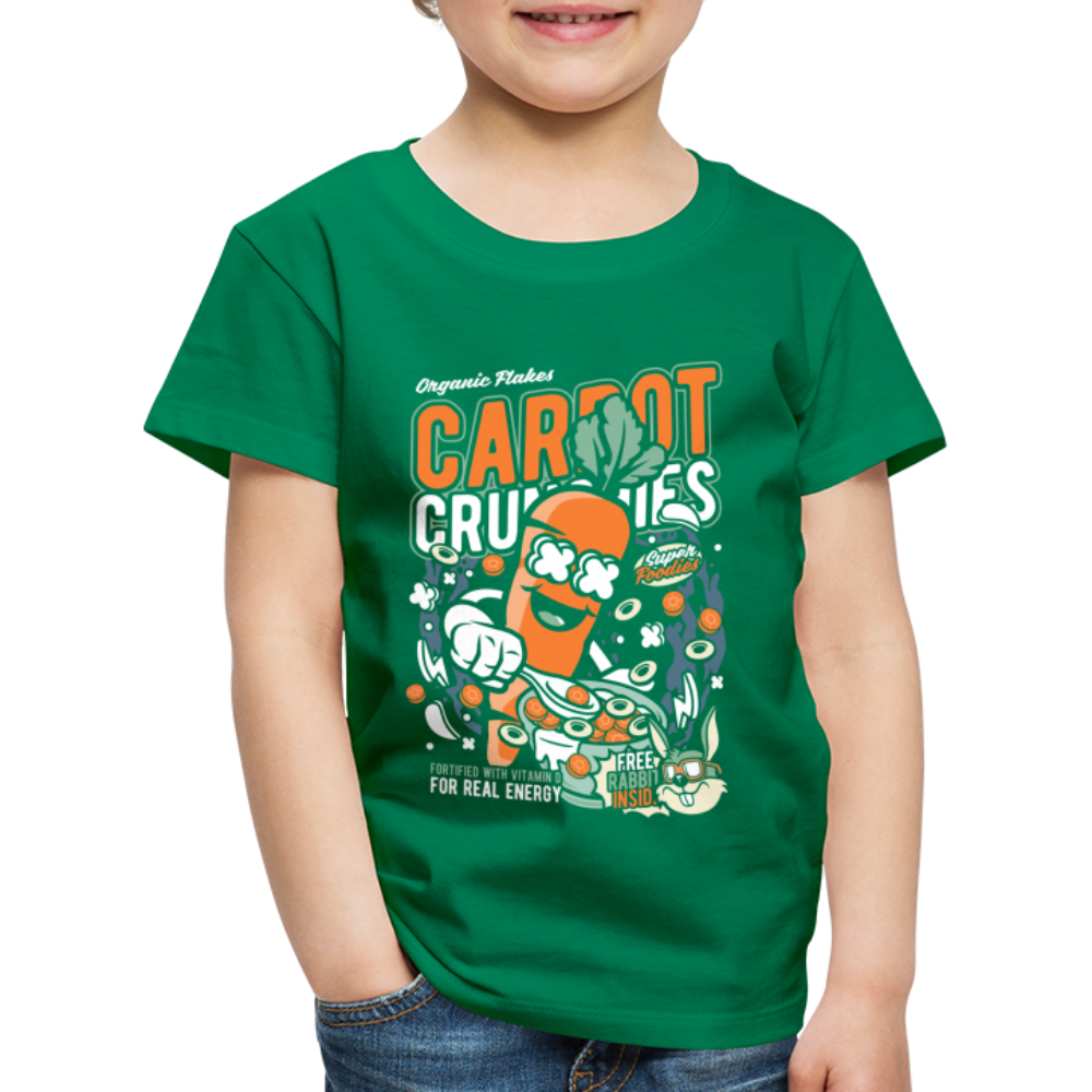 Maglietta Premium per bambini | Spreadshirt | Carrot Crunchies - verde kelly