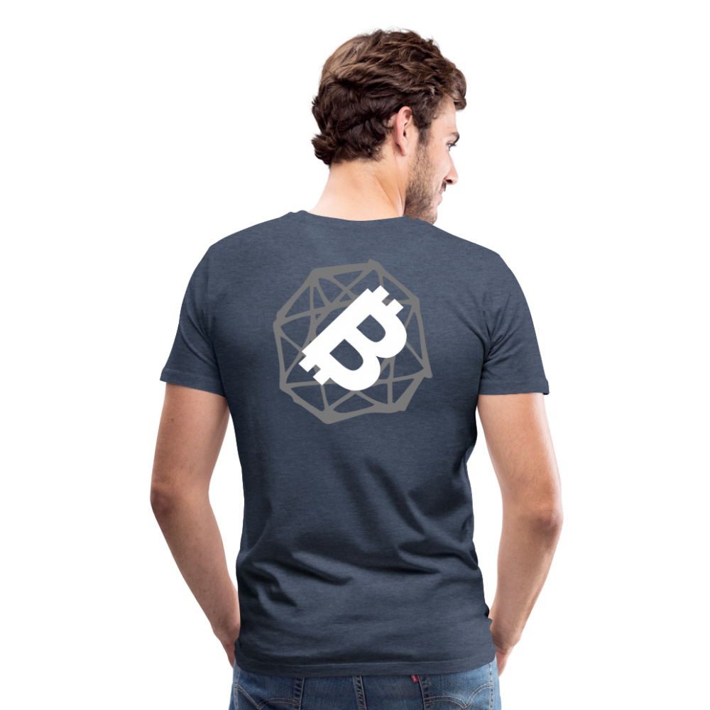 Maglietta Premium da uomo | Spreadshirt | BTC#1 - bluastro