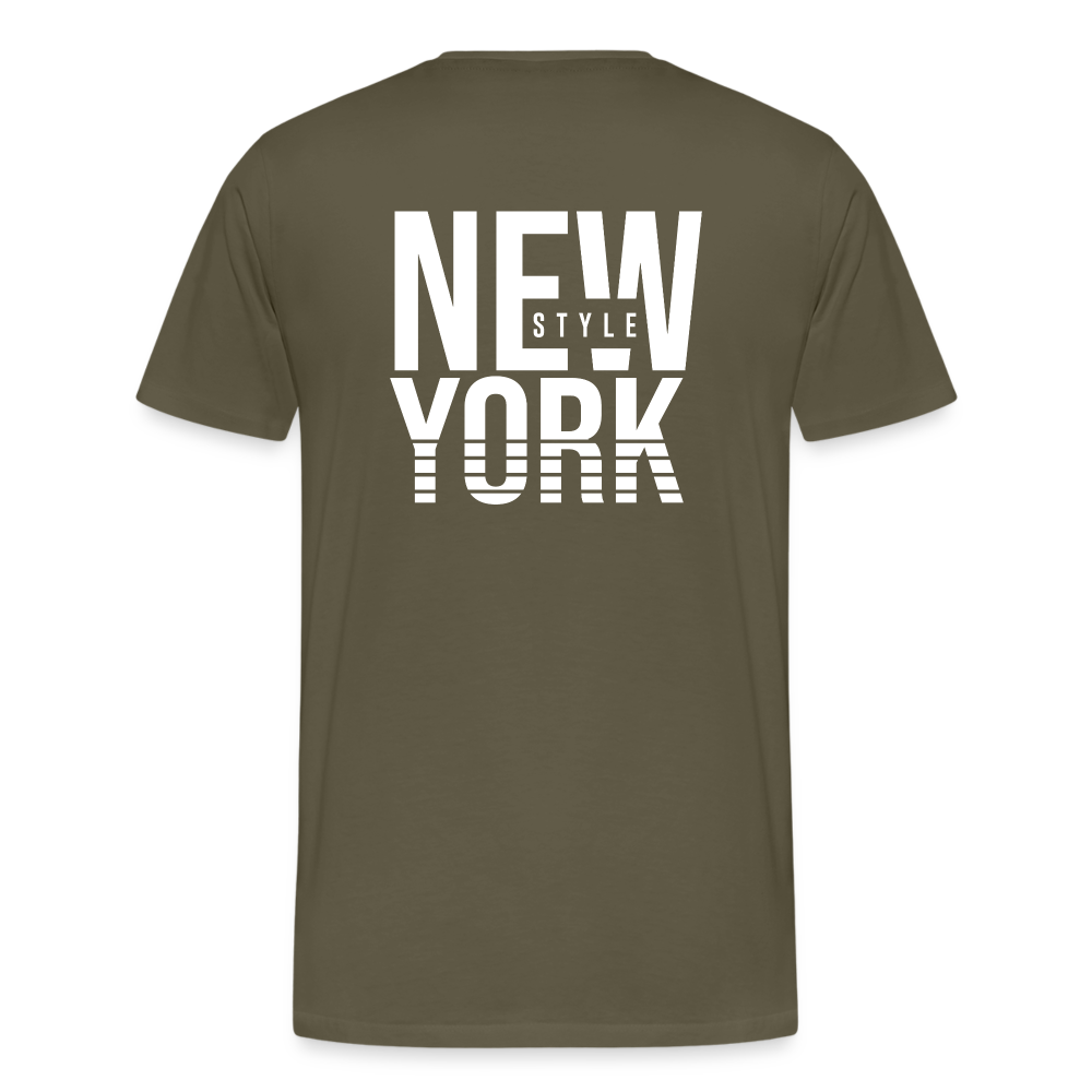 Maglietta Premium da uomo | Spreadshirt | New York Style - kaki