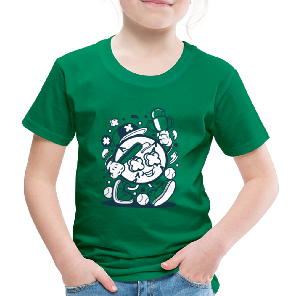 Maglietta Premium per bambini | Spreadshirt | Baseball Champion - verde kelly