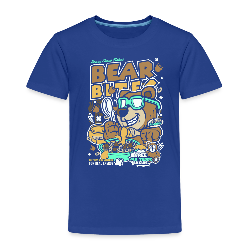 Maglietta Premium per bambini | Spreadshirt | Bear Bites - blue royal