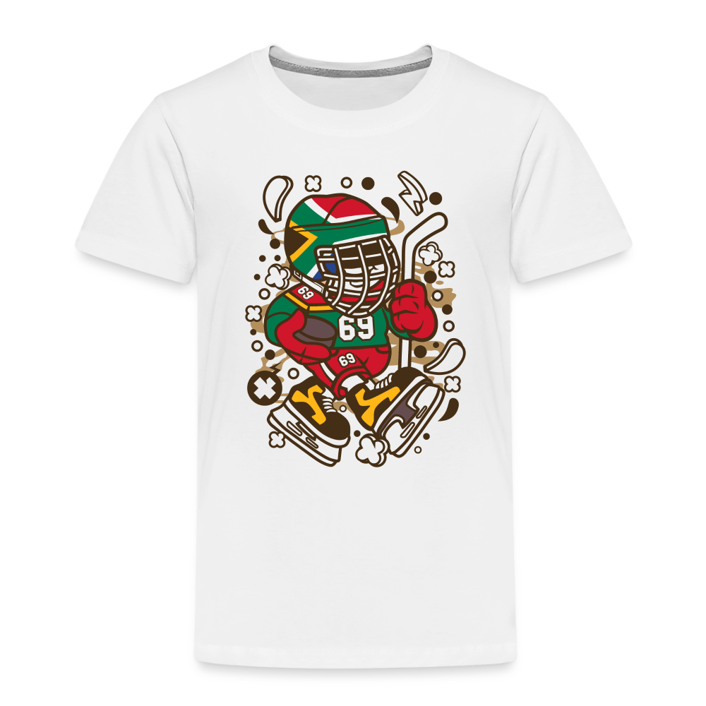 Maglietta Premium per bambini | Spreadshirt | Hockey Kid - bianco