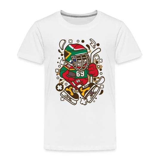 Maglietta Premium per bambini | Spreadshirt | Hockey Kid - bianco