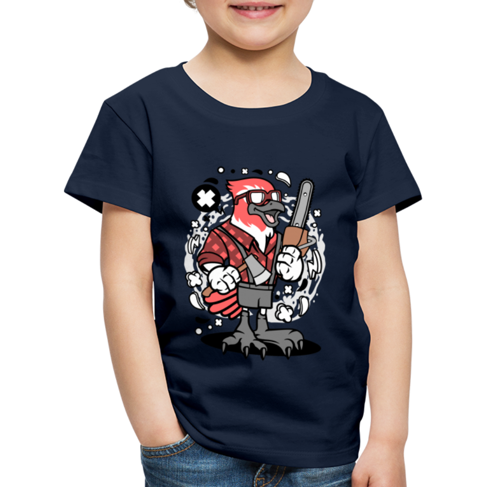 Maglietta Premium per bambini | Spreadshirt | Bird Lumberjack - navy