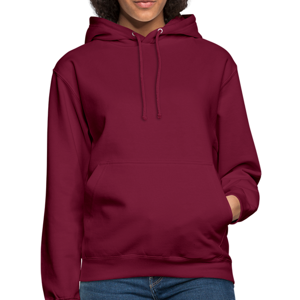 Felpa con cappuccio unisex | AWDis - rosso bordeaux