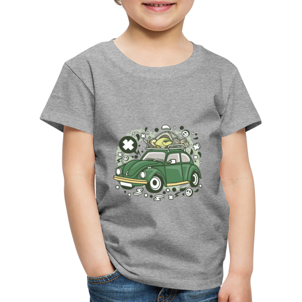 Maglietta Premium per bambini | Spreadshirt | Camp Tour - grigio melange