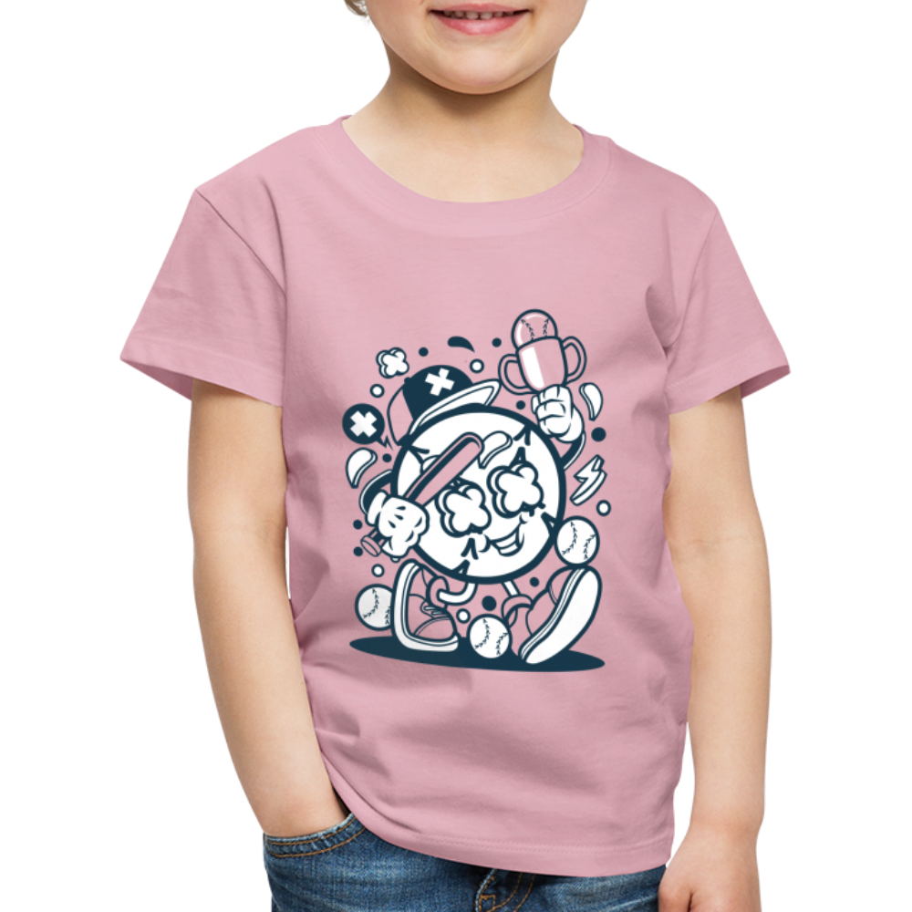 Maglietta Premium per bambini | Spreadshirt | Baseball Champion - rosa chiaro