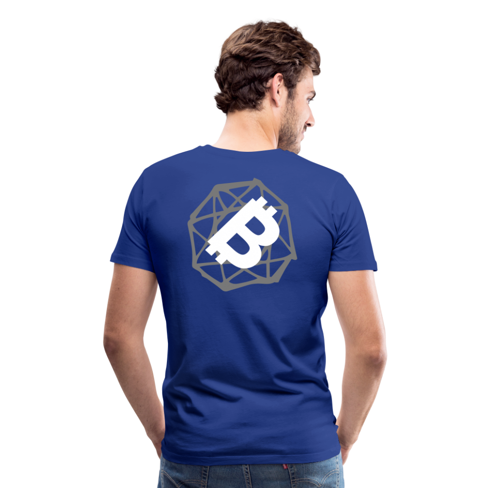 Maglietta Premium da uomo | Spreadshirt | BTC#1 - blue royal