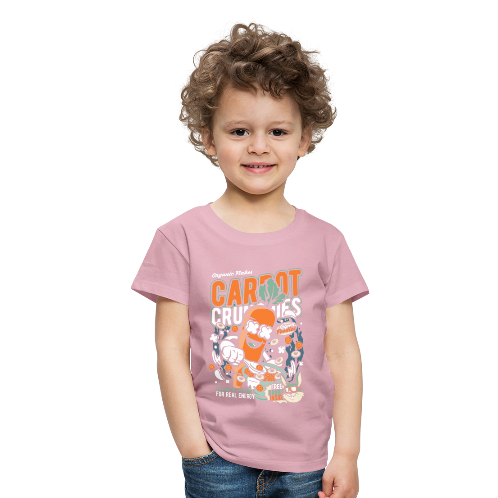 Maglietta Premium per bambini | Spreadshirt | Carrot Crunchies - rosa chiaro