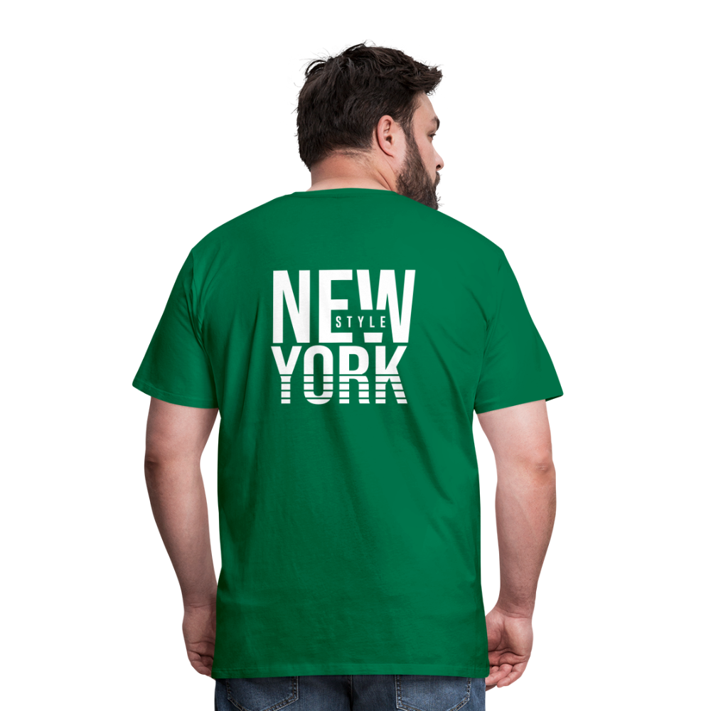 Maglietta Premium da uomo | Spreadshirt | New York Style - verde kelly