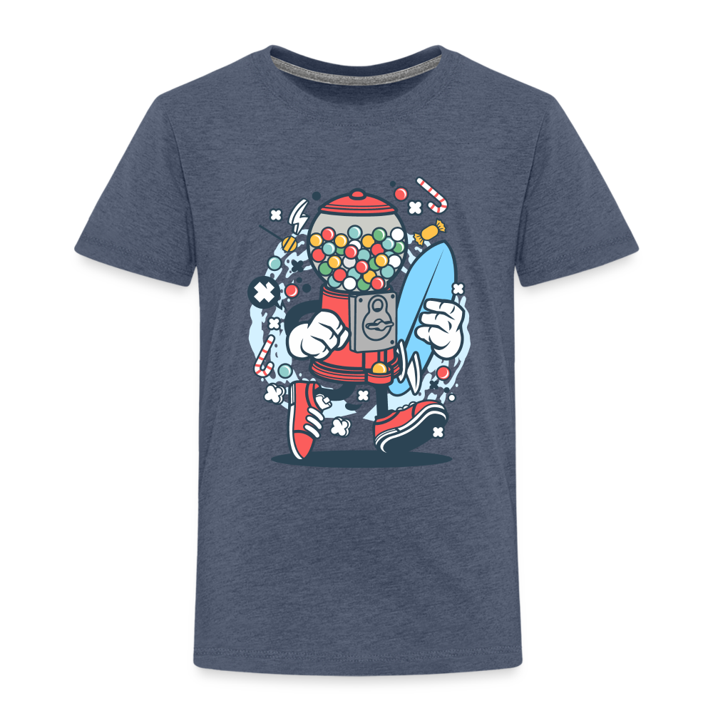 Maglietta Premium per bambini | Spreadshirt | Candy Machine Surfer - bluastro