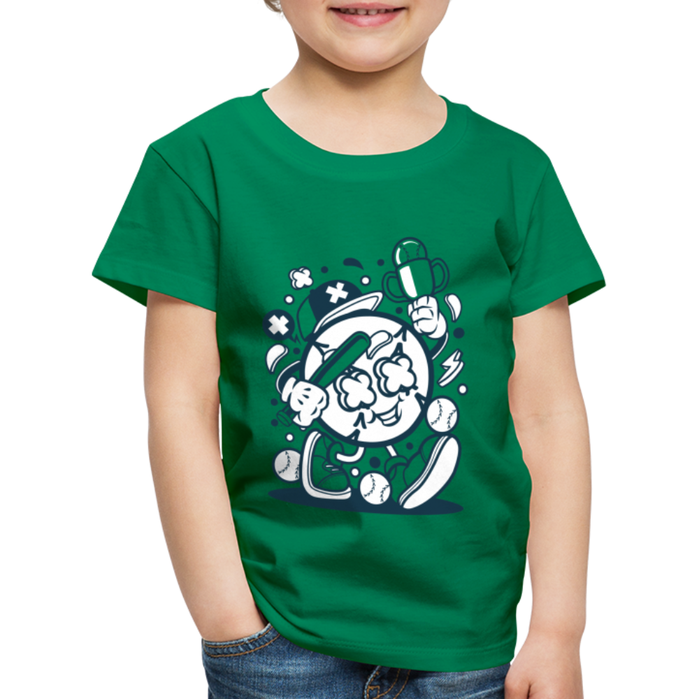 Maglietta Premium per bambini | Spreadshirt | Baseball Champion - verde kelly