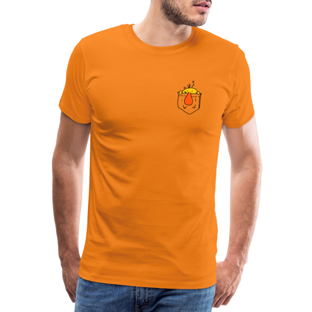 Maglietta Premium da uomo | Spreadshirt | Pocket Bug - arancione