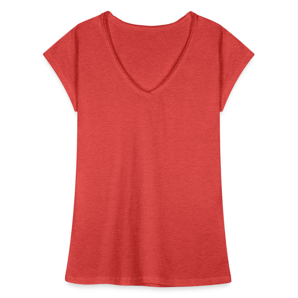 Maglietta vintage donna | Spreadshirt - rosso melange