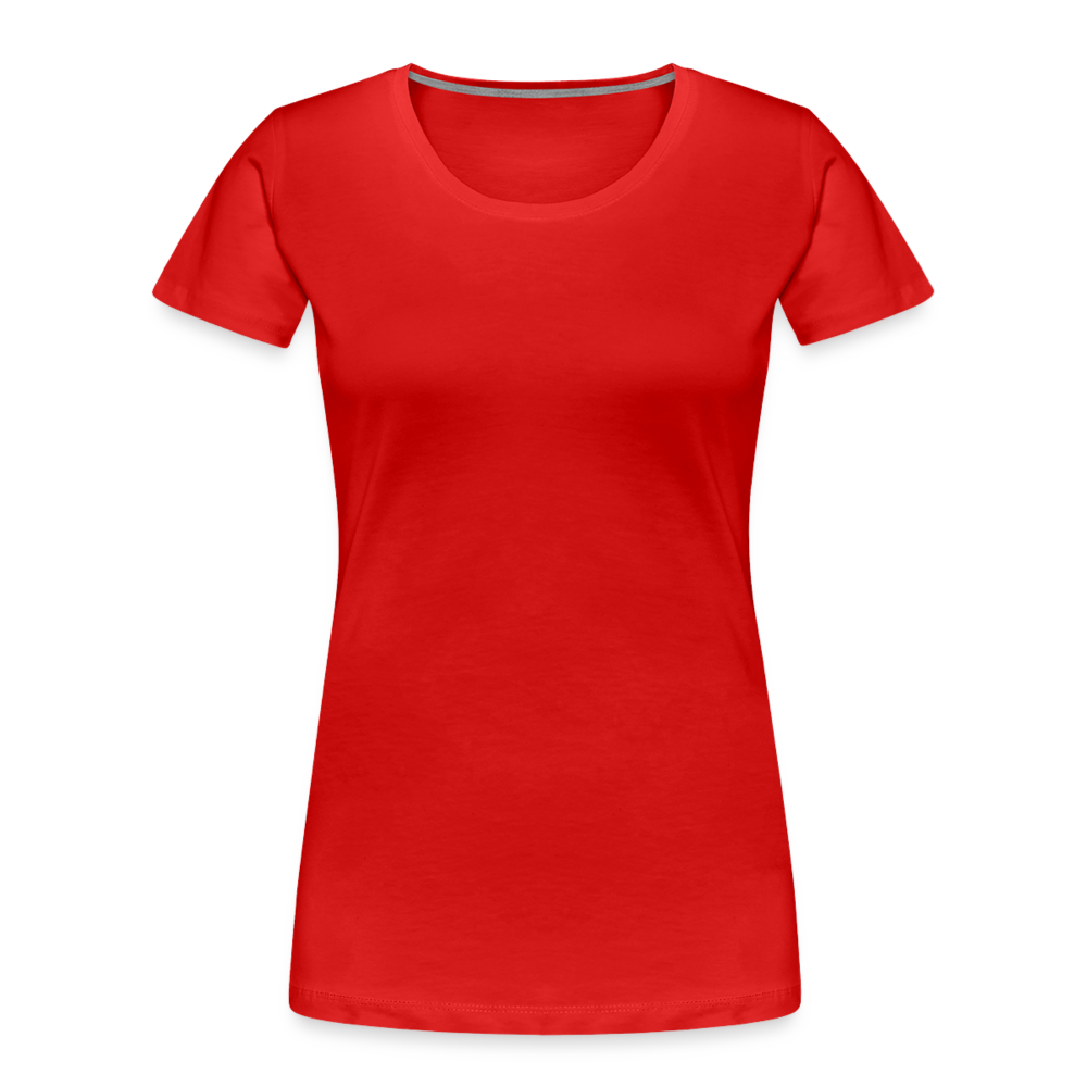 Maglietta ecologica premium da donna | Spreadshirt - rosso