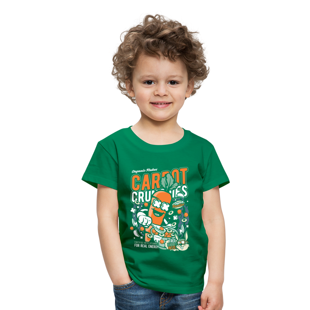 Maglietta Premium per bambini | Spreadshirt | Carrot Crunchies - verde kelly