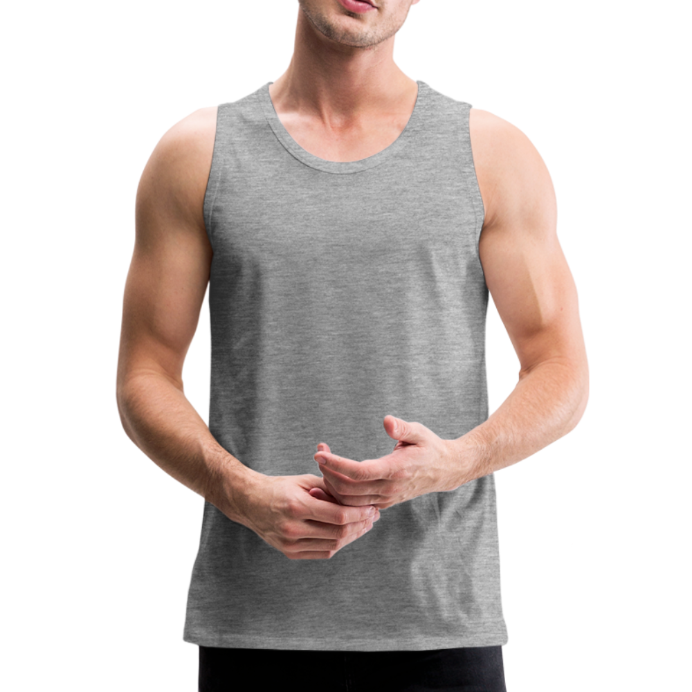 Canotta premium da uomo | Spreadshirt - grigio melange