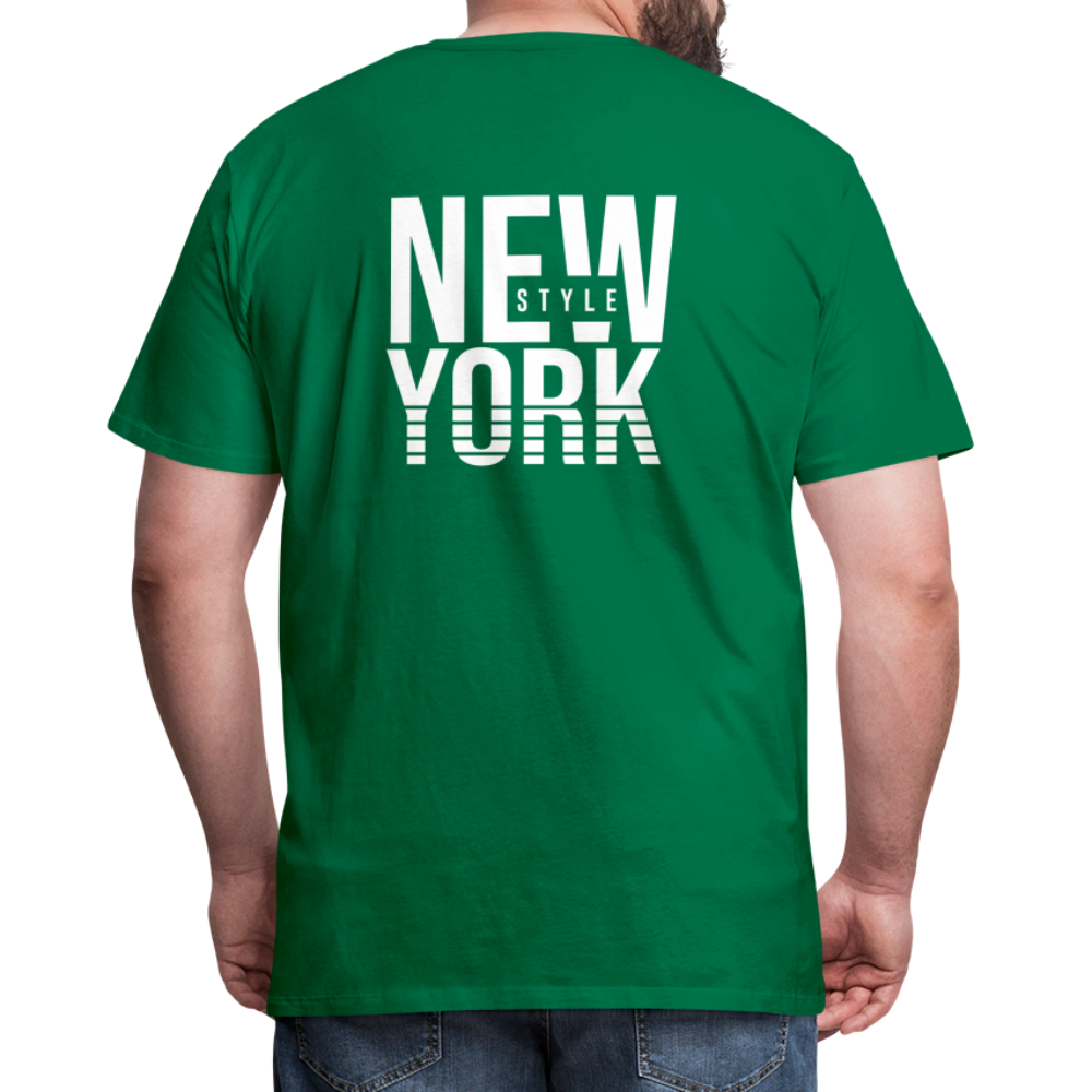 Maglietta Premium da uomo | Spreadshirt | New York Style - verde kelly