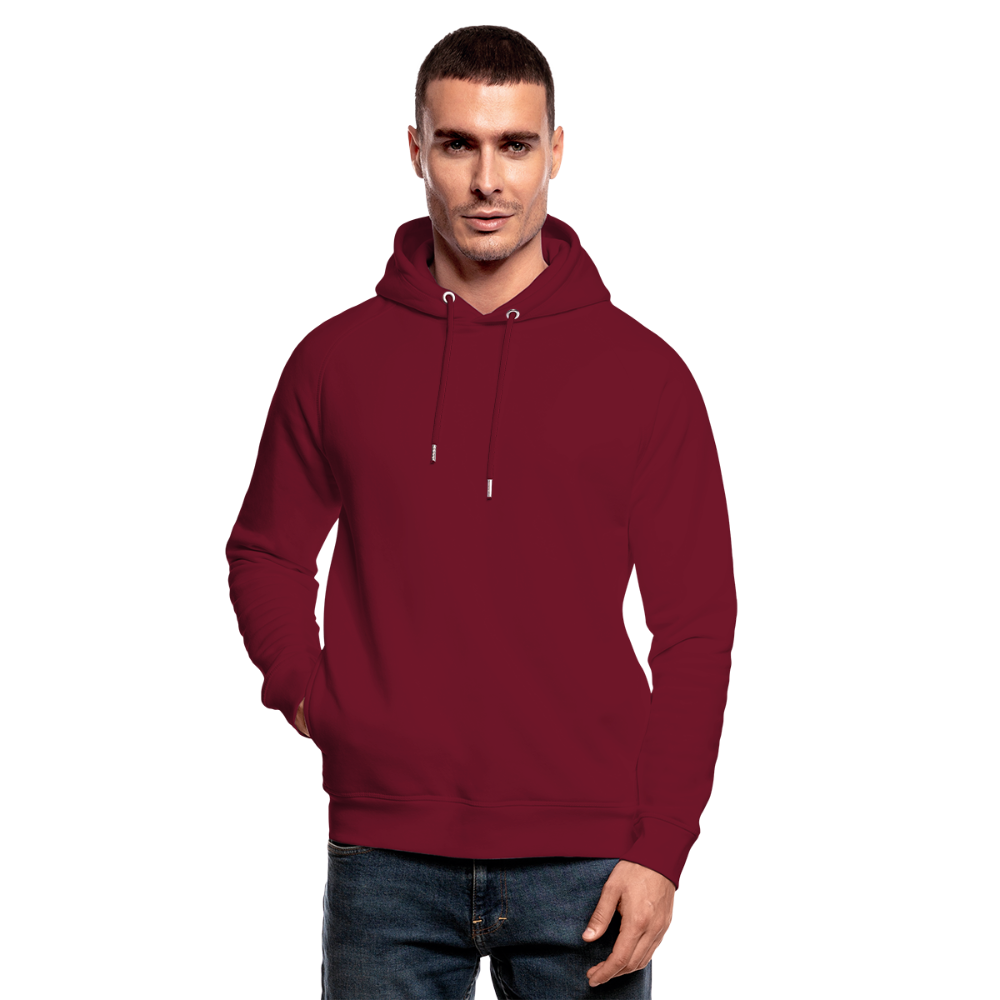 Felpa con cappuccio ecologica unisex di Stanley & Stella | Personalizzabile - rosso borgogna