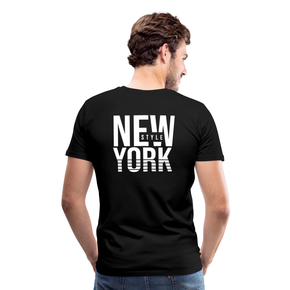 Maglietta Premium da uomo | Spreadshirt | New York Style - nero