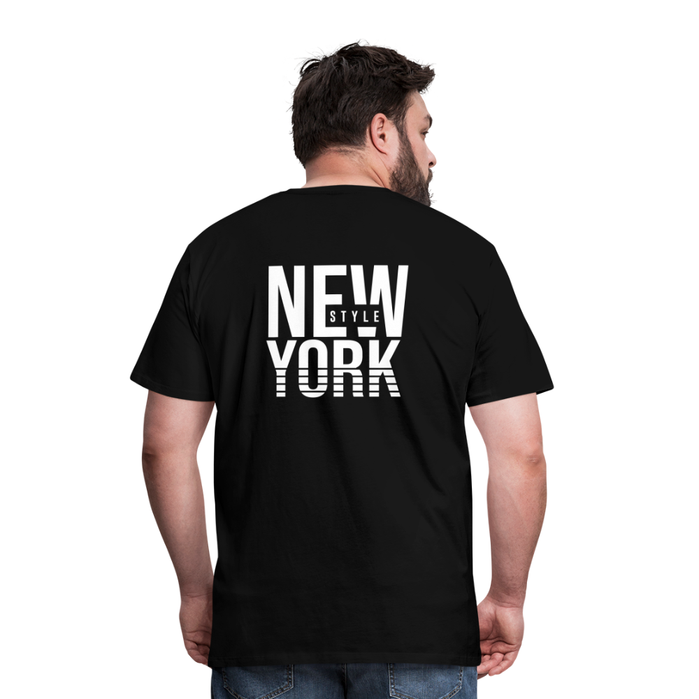 Maglietta Premium da uomo | Spreadshirt | New York Style - nero