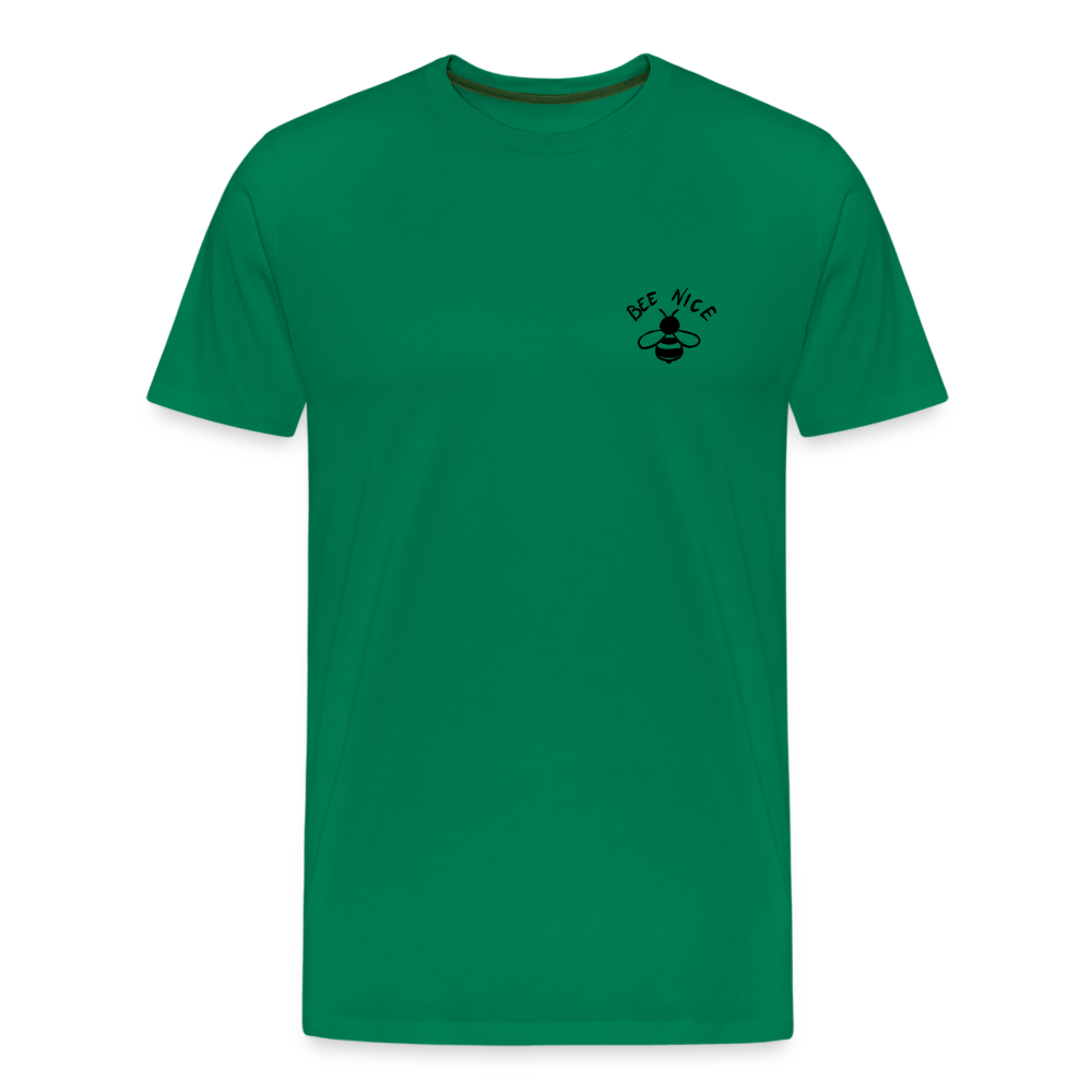 Maglietta Premium da uomo | Spreadshirt | Bee Nice - verde kelly