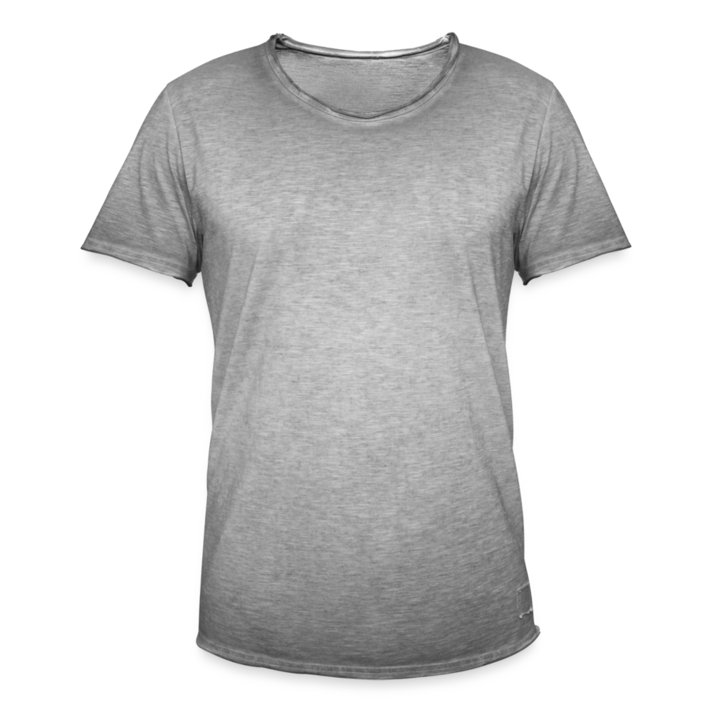 Maglietta vintage da uomo | Spreadshirt - vintage grigio