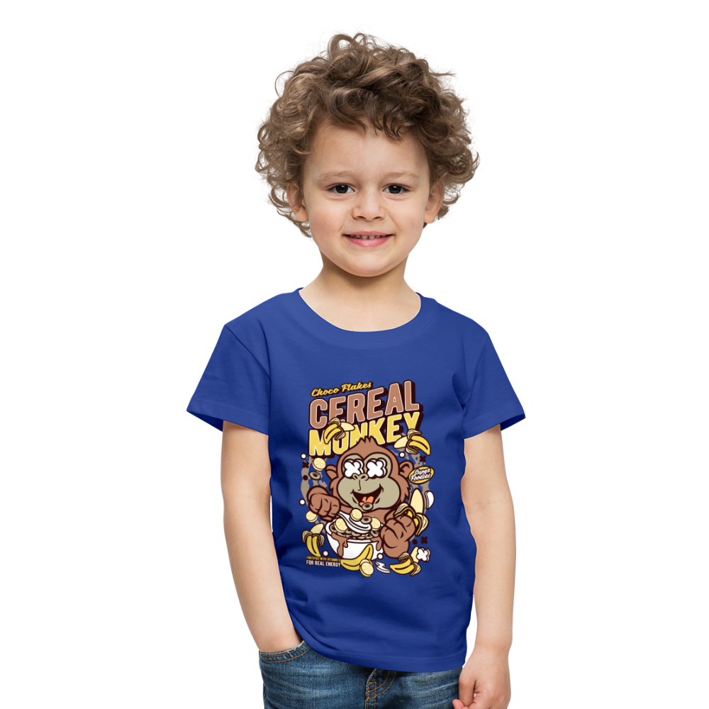 Maglietta Premium per bambini | Spreadshirt | Cereal Monkey - blue royal