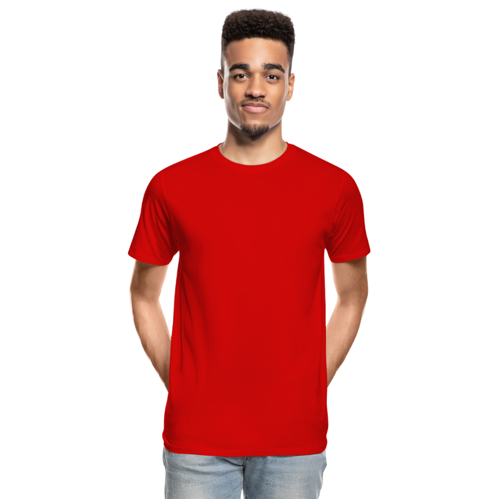 Maglietta ecologica premium da uomo | Spreadshirt - rosso