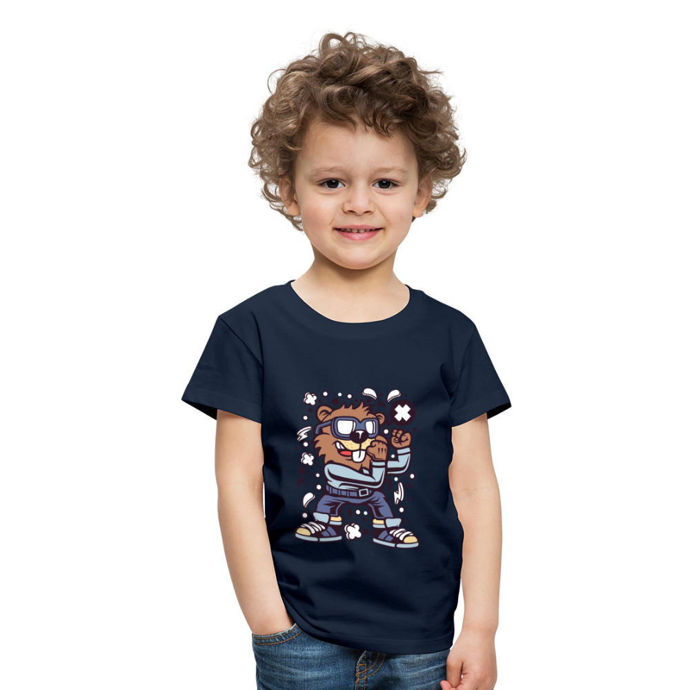 Maglietta Premium per bambini | Spreadshirt | Beaver Fighter - navy